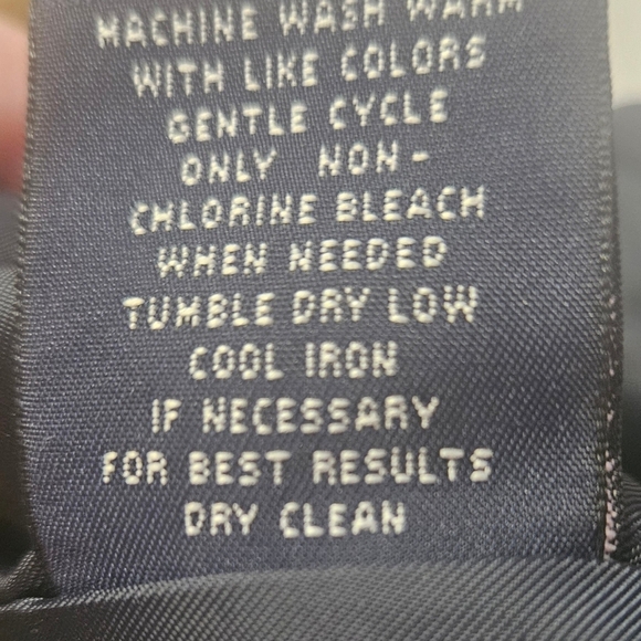 Roundtree & Yorke Mens Beige Jacket With Zipper And Button Closure Size Large - Picture 9 of 15